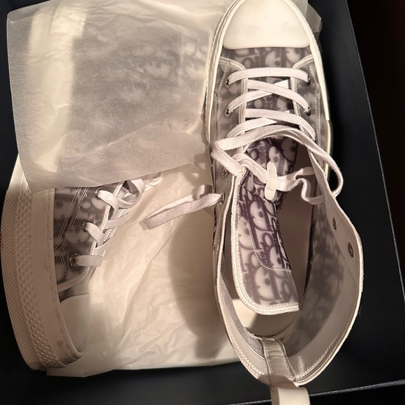 Men’s Dior Oblique Transparency high tops - Picture 5 of 12